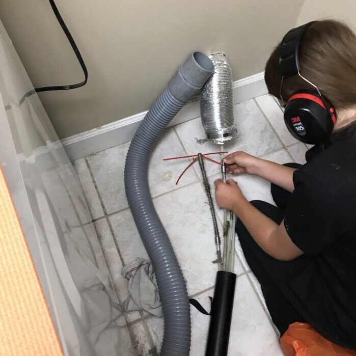dryer vent replacement repair reconnect