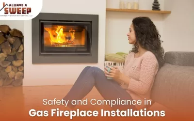 Is It Safe to Convert a Fireplace System to Gas if It Does Not Meet Fire Safety Standards for Burning Wood?